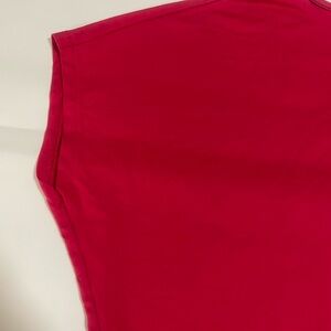 Uniqlo AIRism Drape T-Shirt Dark Pink